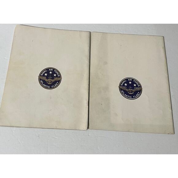 Air Power at Sea, Naval Force Atlantic Fleet, 50th Ann Naval Air‎ Lot Of 2 Navy - Picture 2 of 12